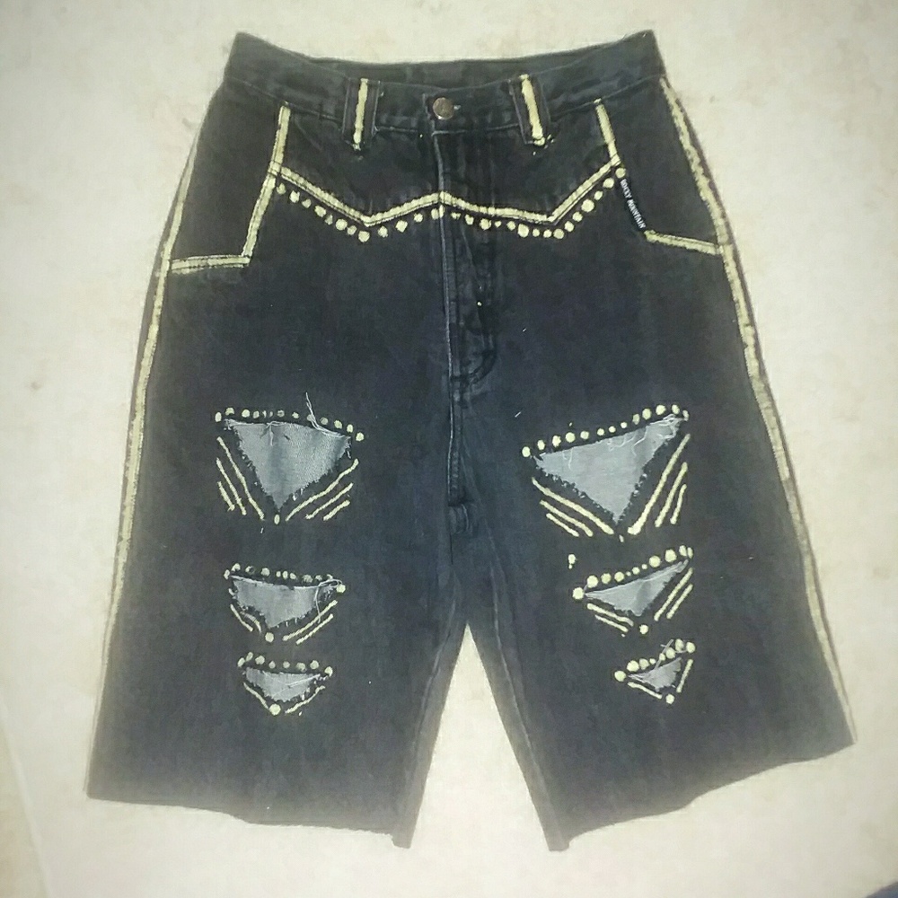 Customized rocky mountain jean shorts